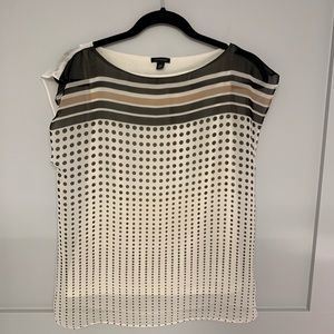Ann Taylor Shirtsleeve Top
